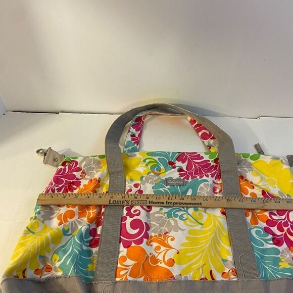COPY - Thirty one Xl weekender duffle bag flowers 23x21.5” with 7” straps. - Picture 3 of 6